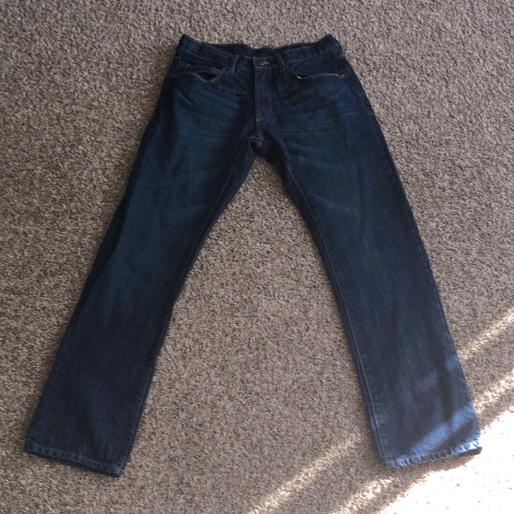 Men’s blue jeans